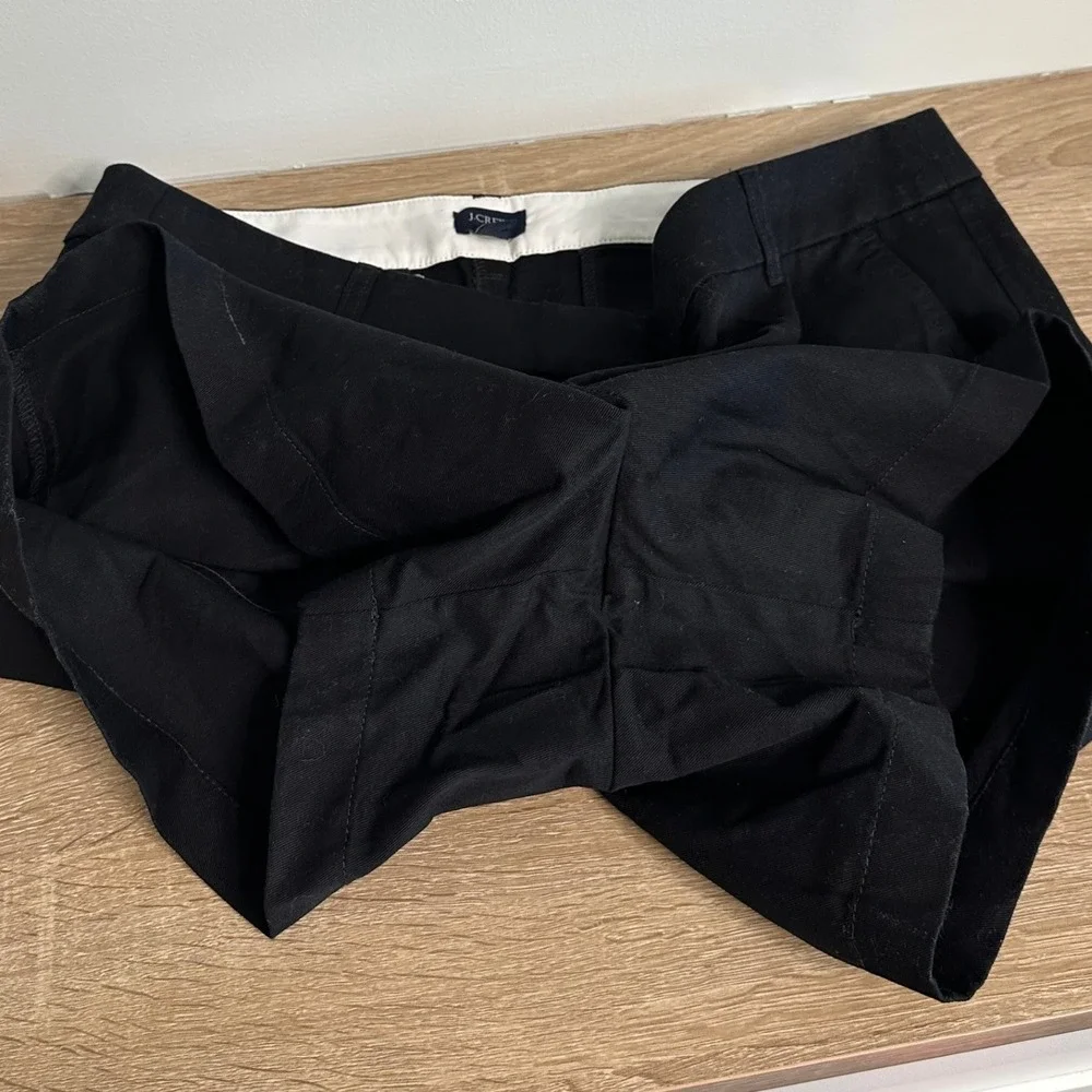 J.Crew Chino Shorts Womens 14 Black 5